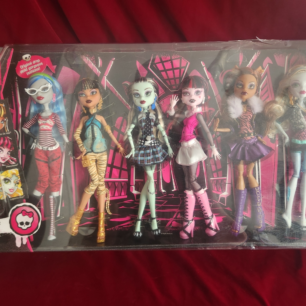 Monster High Originals 6 Doll Set (2014) New In Box ***check Photos, Please